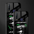 mona lisa art glass case for vivo z1 pro image-2