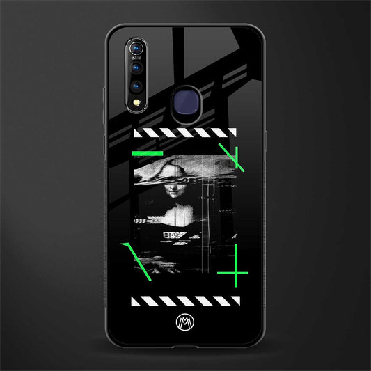 mona lisa art glass case for vivo z1 pro image