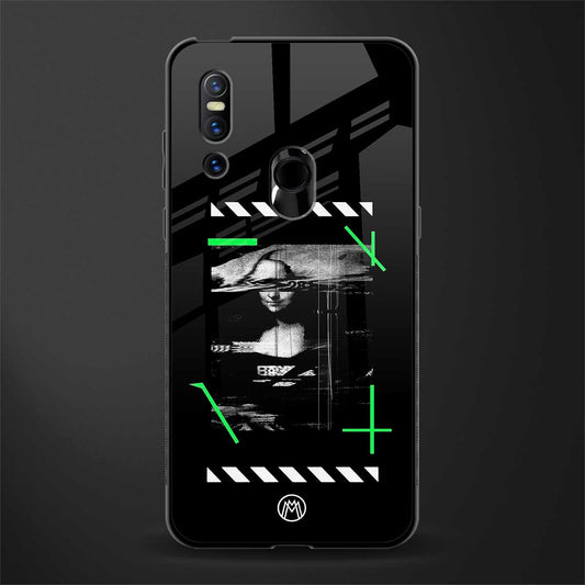 mona lisa art glass case for vivo v15 image
