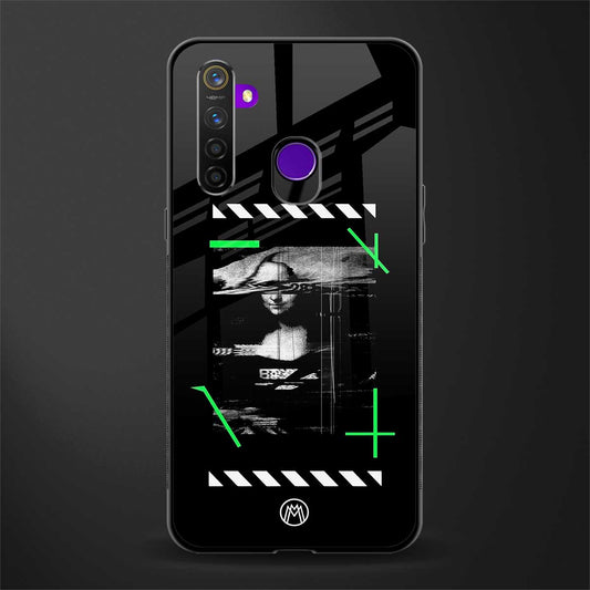 mona lisa art glass case for realme 5s image