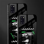 mona lisa art glass case for samsung galaxy a31 image-2