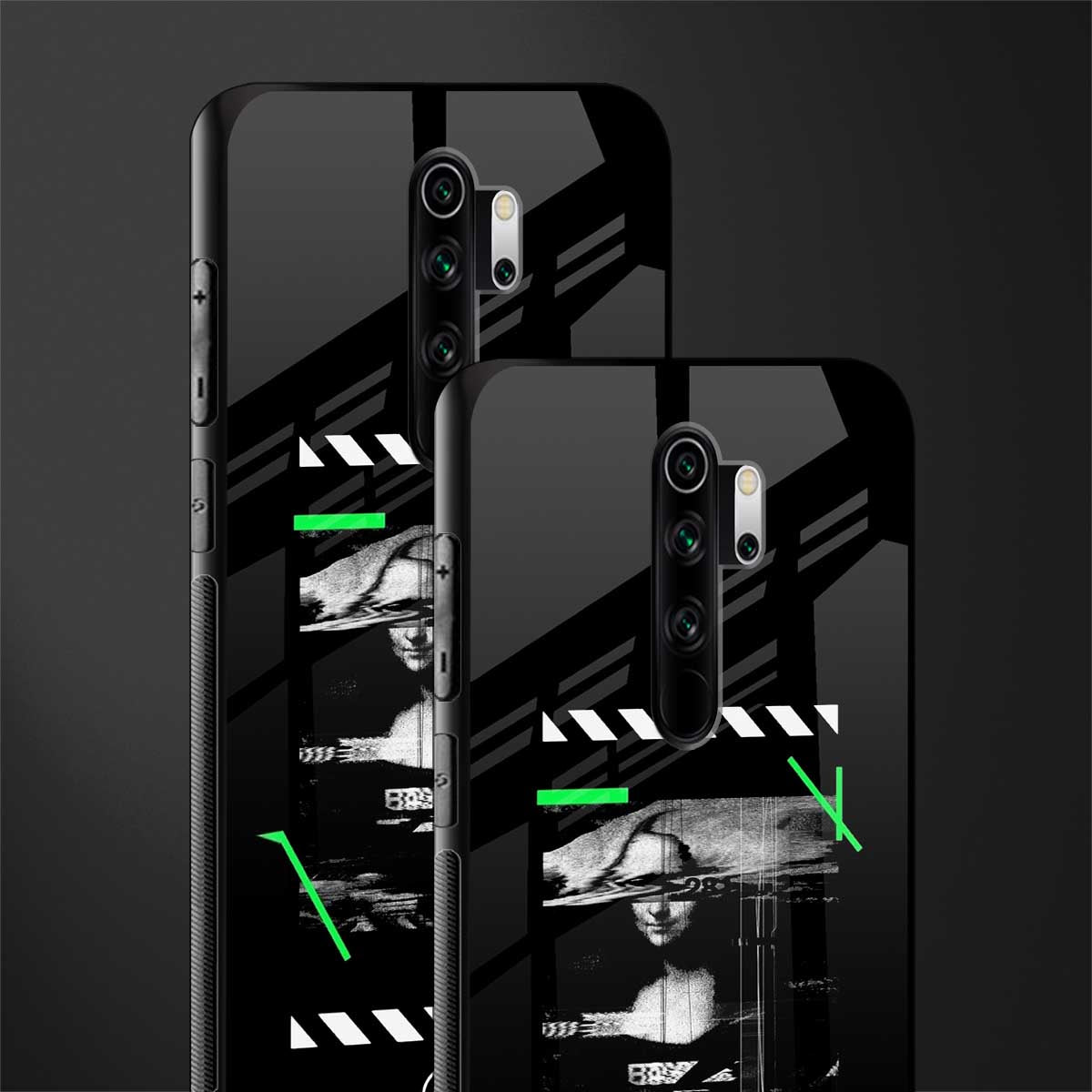 mona lisa art glass case for redmi note 8 pro image-2