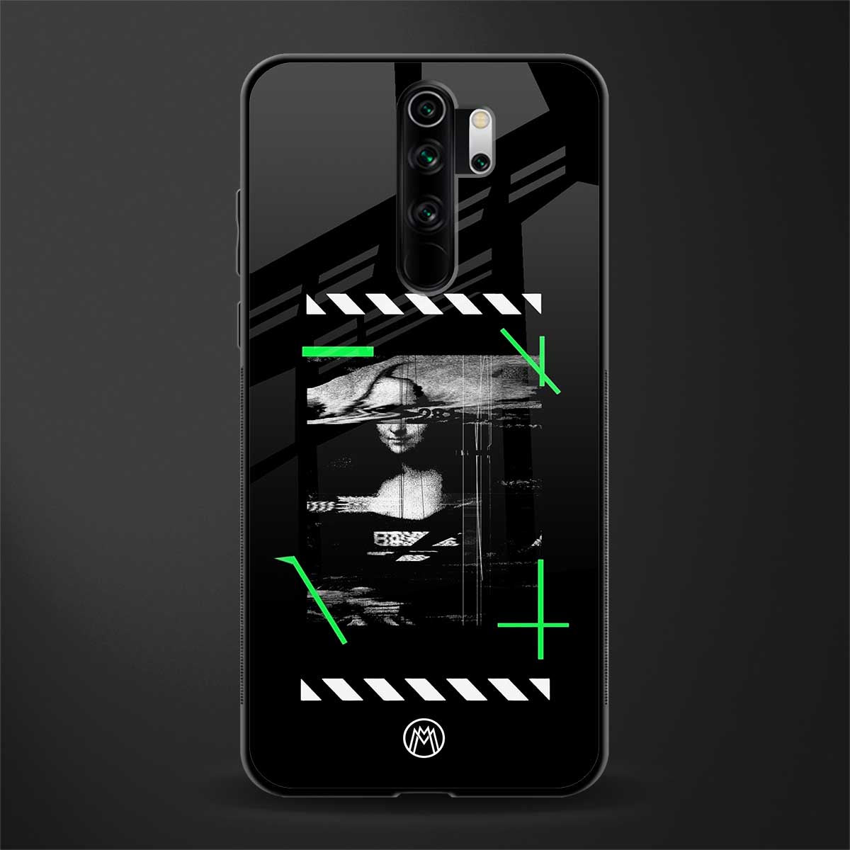 mona lisa art glass case for redmi note 8 pro image