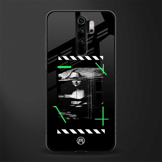 mona lisa art glass case for redmi note 8 pro image