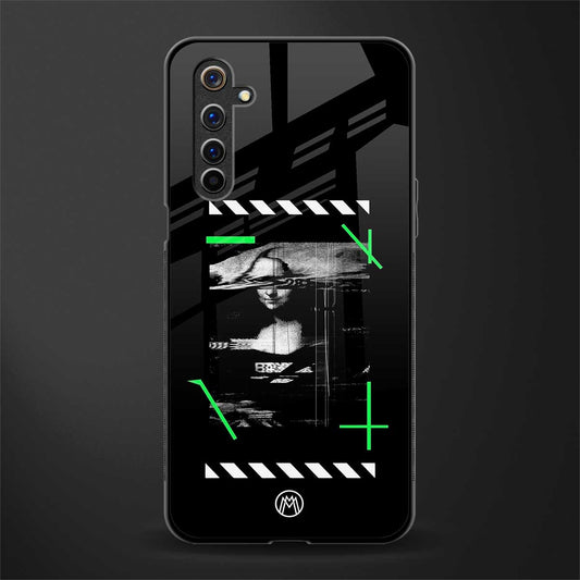 mona lisa art glass case for realme 6i image
