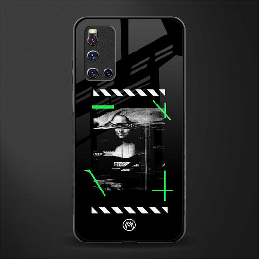 mona lisa art glass case for vivo v19 image