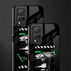 mona lisa art glass case for vivo v21 5g image-2