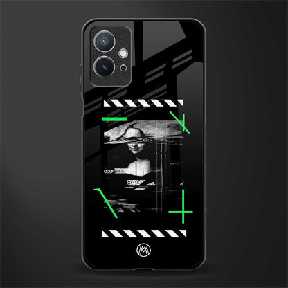 mona lisa art glass case for vivo y75 5g image