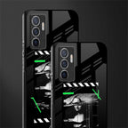 mona lisa art glass case for vivo v23e image-2