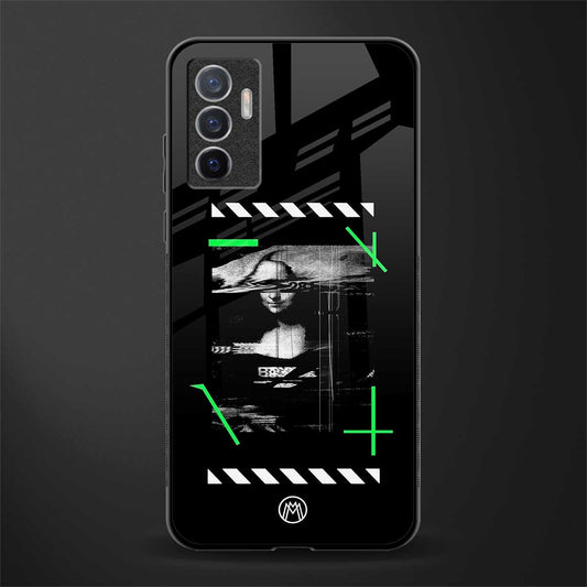 mona lisa art glass case for vivo v23e image