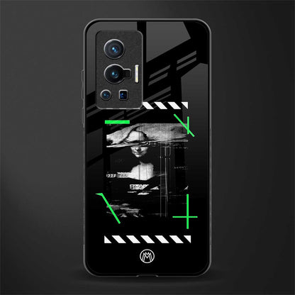 mona lisa art glass case for vivo x70 pro image