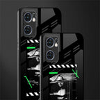 mona lisa art glass case for oppo reno7 5g image-2