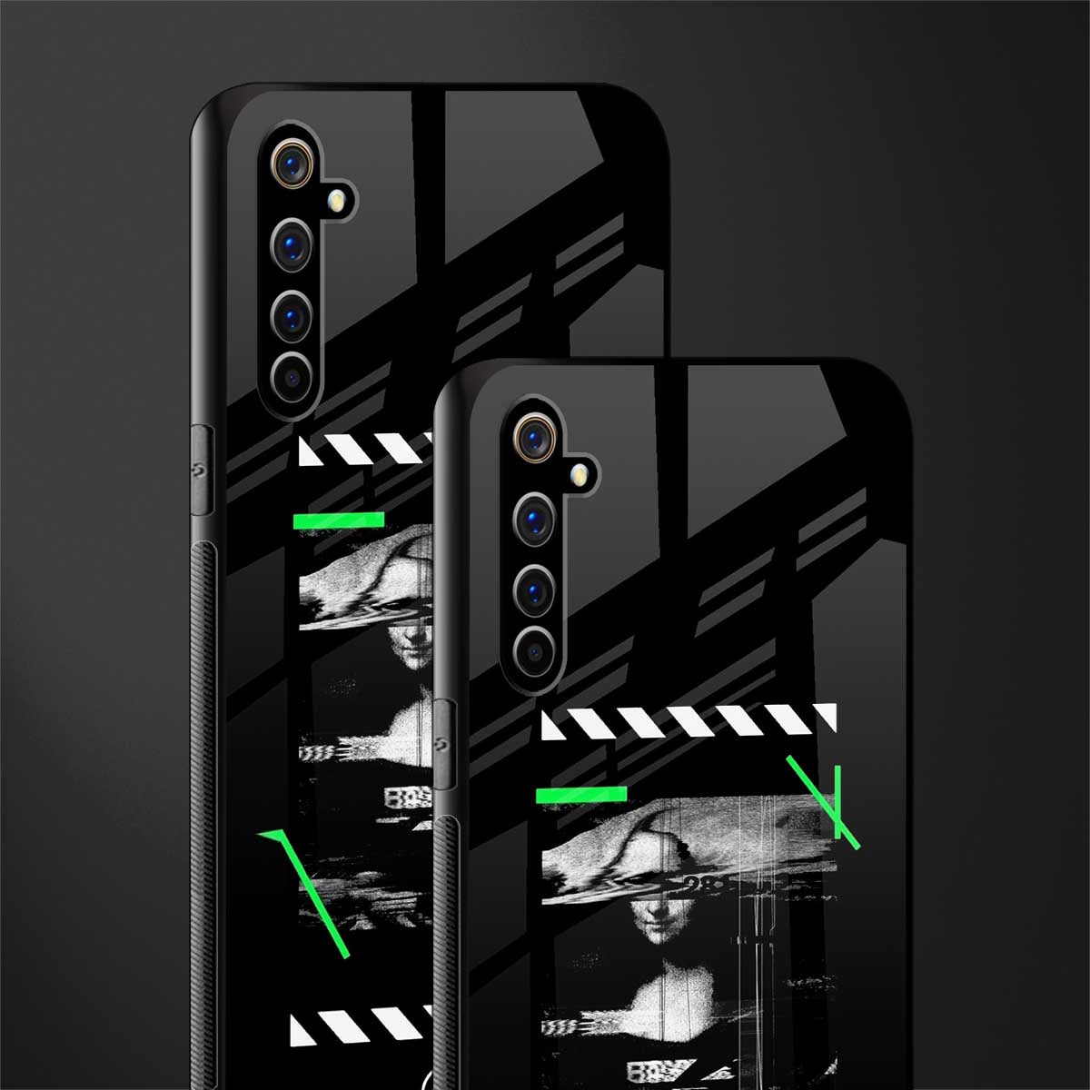 mona lisa art glass case for realme x50 pro image-2