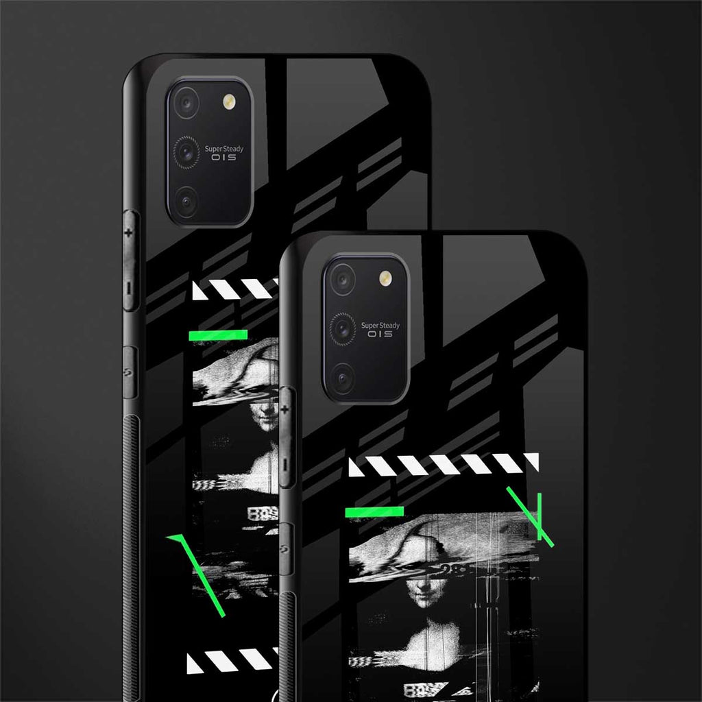 mona lisa art glass case for samsung galaxy s10 lite image-2