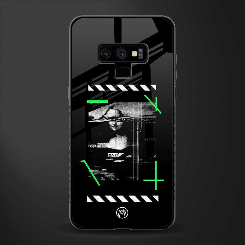 mona lisa art glass case for samsung galaxy note 9 image