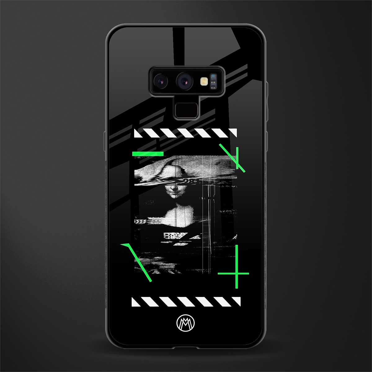 mona lisa art glass case for samsung galaxy note 9 image