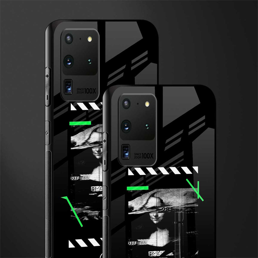 mona lisa art glass case for samsung galaxy s20 ultra image-2