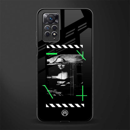 mona lisa art glass case for redmi note 11s image