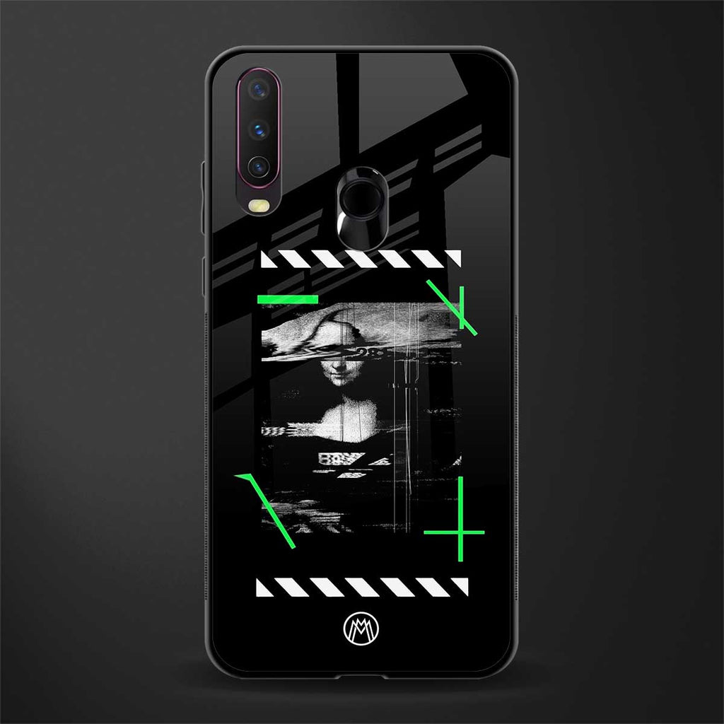 mona lisa art glass case for vivo y12 image