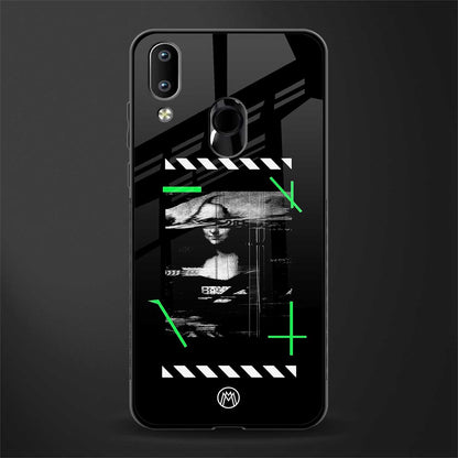 mona lisa art glass case for vivo y91 image