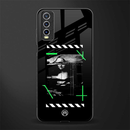 mona lisa art glass case for vivo y12s image