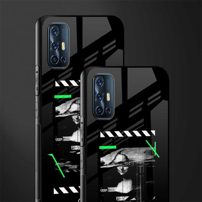 mona lisa art glass case for vivo v17 image-2