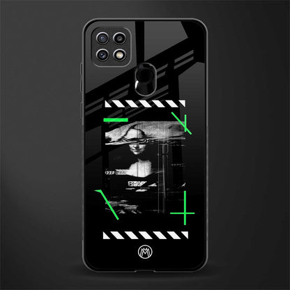 mona lisa art glass case for oppo a15s image