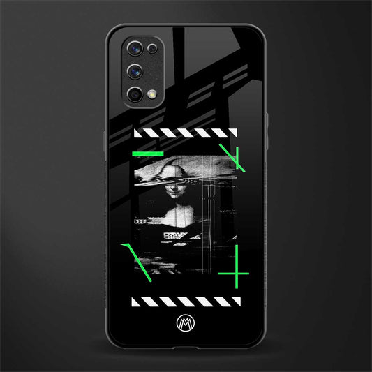mona lisa art glass case for realme 7 pro image
