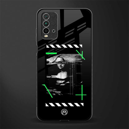 mona lisa art glass case for redmi 9 power image