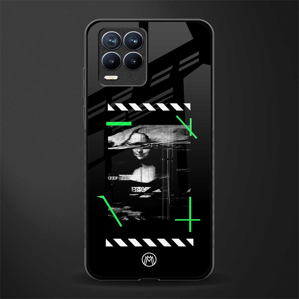 mona lisa art glass case for realme 8 pro image