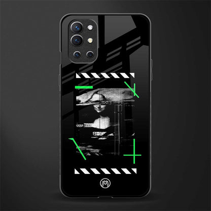mona lisa art glass case for oneplus 9r image