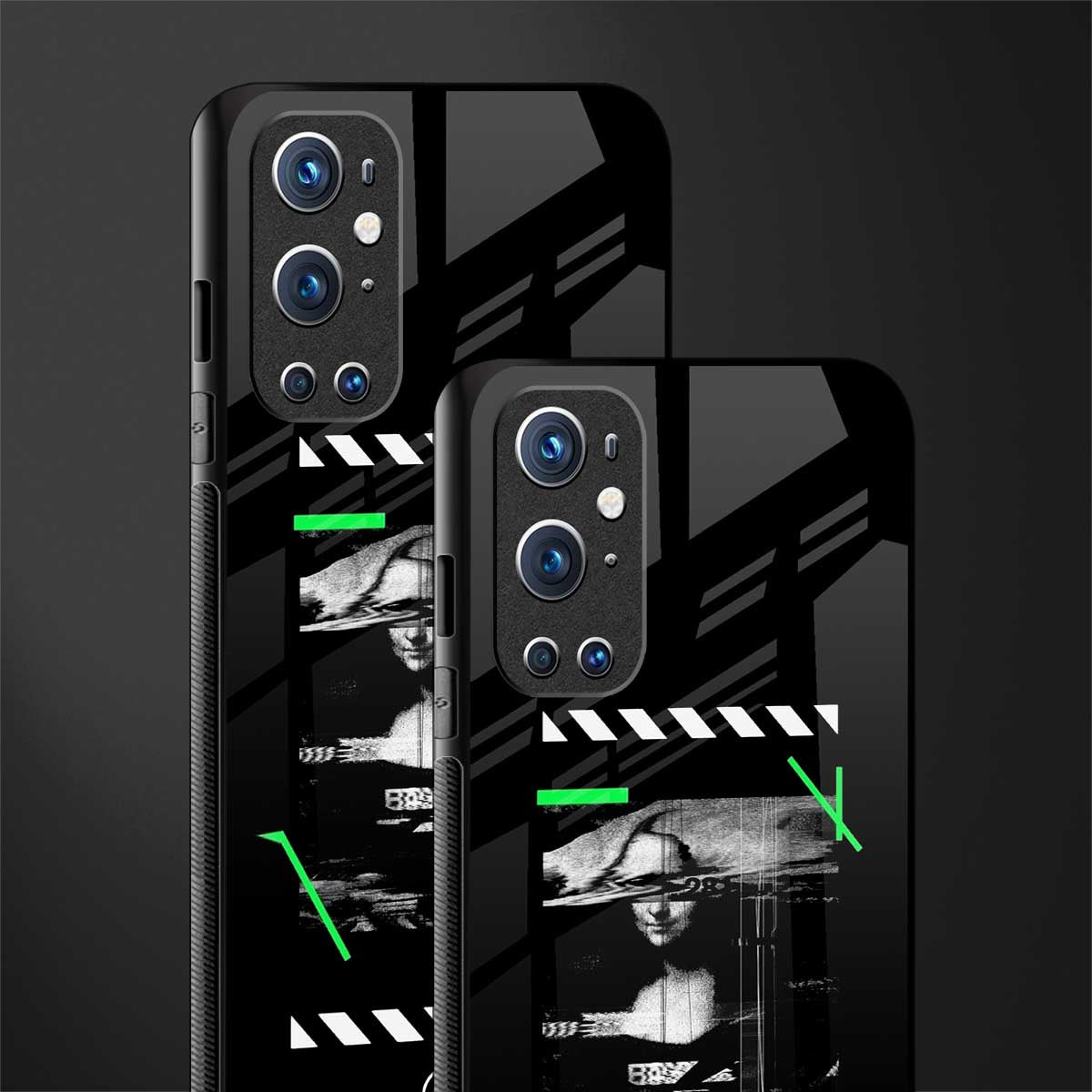 mona lisa art glass case for oneplus 9 pro image-2