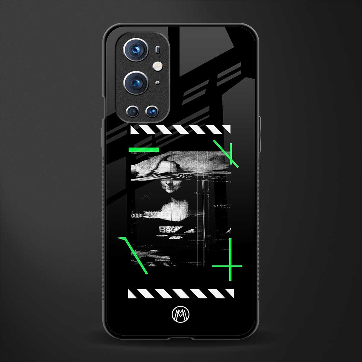 mona lisa art glass case for oneplus 9 pro image