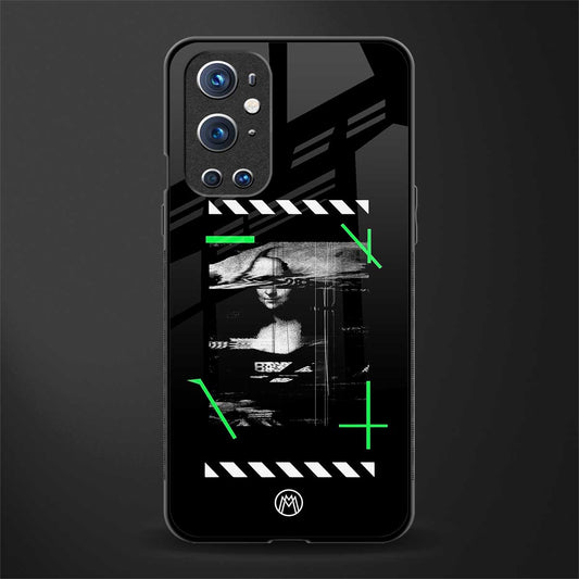 mona lisa art glass case for oneplus 9 pro image