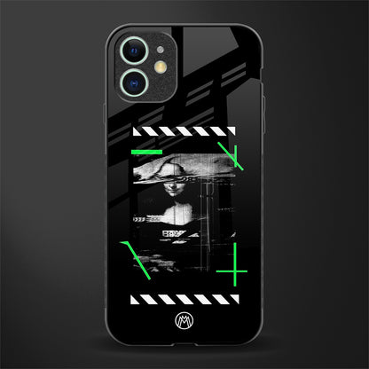 mona lisa art glass case for iphone 12 mini image