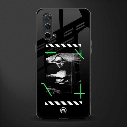 mona lisa art glass case for oneplus nord ce 5g image