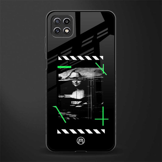 mona lisa art glass case for samsung galaxy a22 5g image