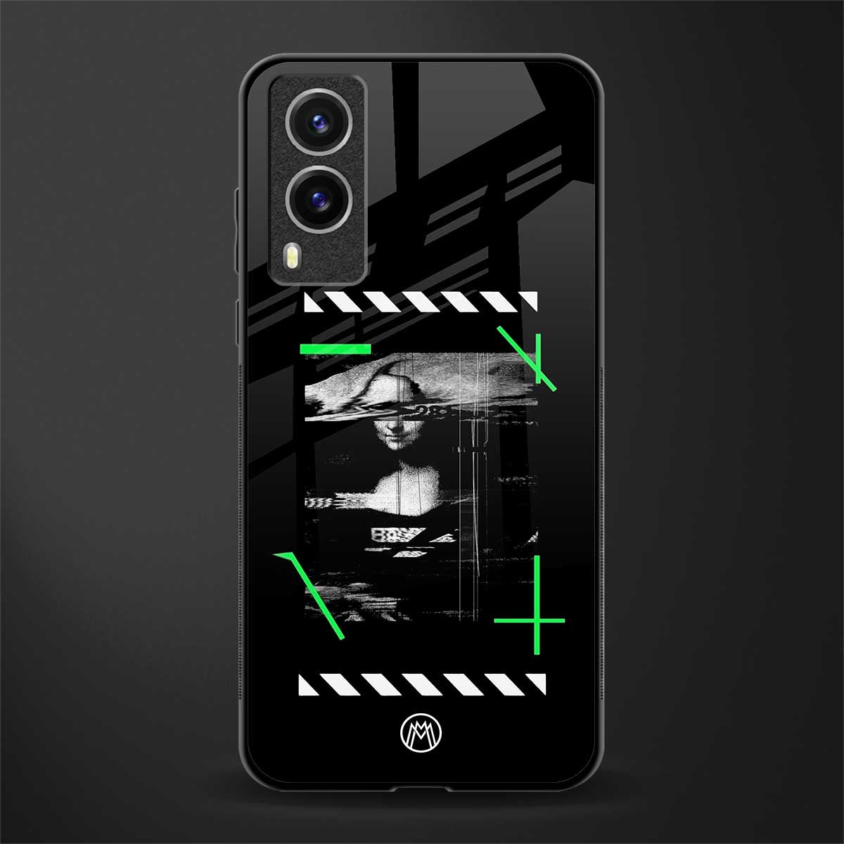 mona lisa art glass case for vivo v21e 5g image