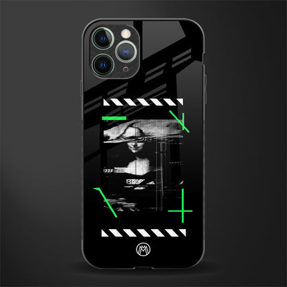 mona lisa art glass case for iphone 11 pro image