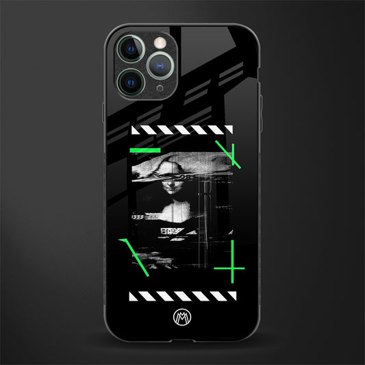 mona lisa art glass case for iphone 11 pro image