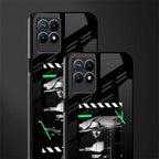mona lisa art glass case for realme 8i image-2