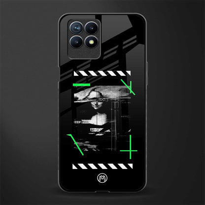 mona lisa art glass case for realme 8i image