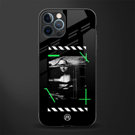 mona lisa art glass case for iphone 12 pro max image