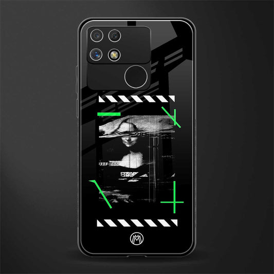 mona lisa art back phone cover | glass case for realme narzo 50a