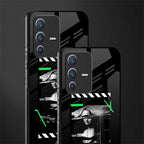 mona lisa art glass case for vivo v23 5g image-2