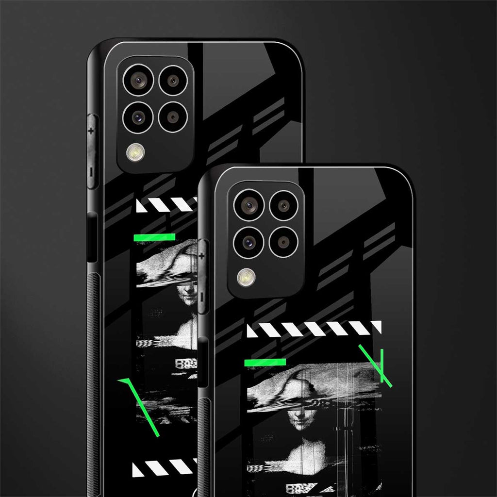 mona lisa art back phone cover | glass case for samsung galaxy m33 5g