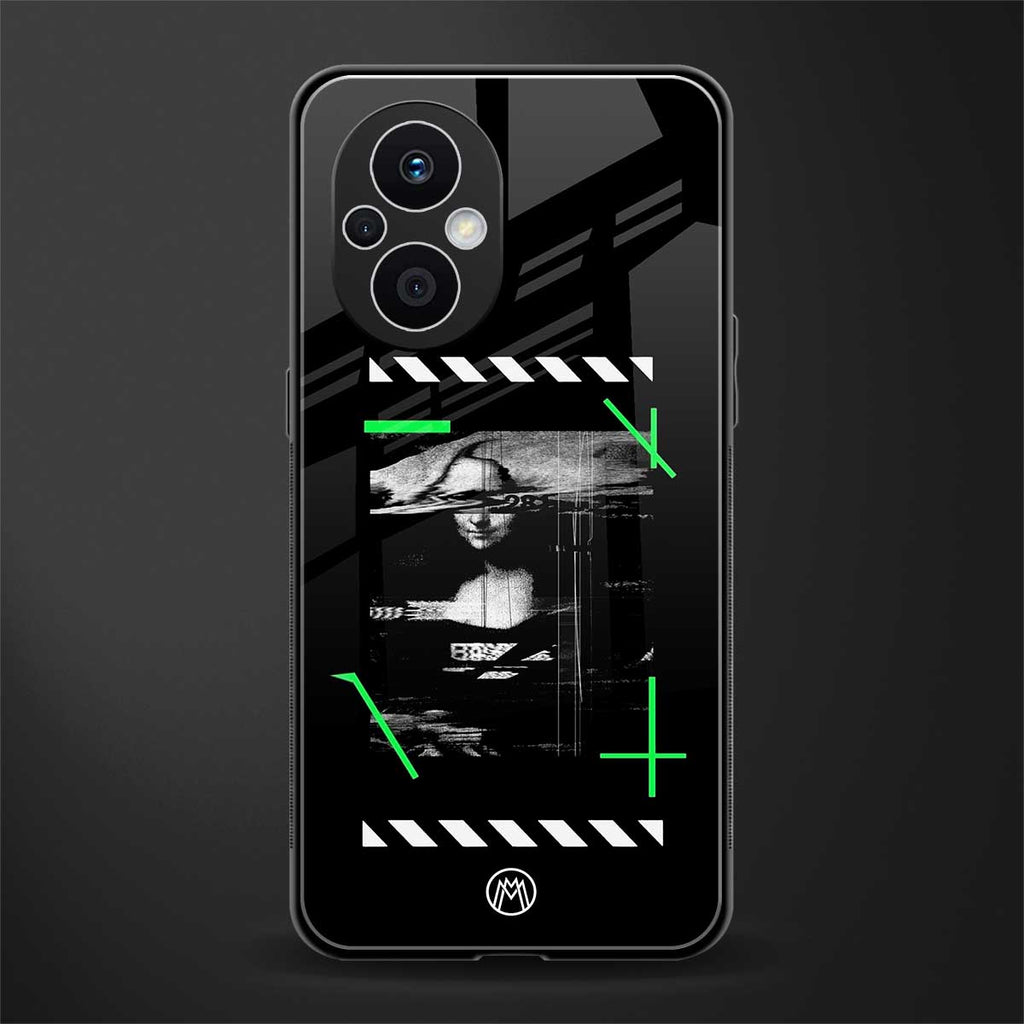 mona lisa art back phone cover | glass case for oppo f21 pro 5g