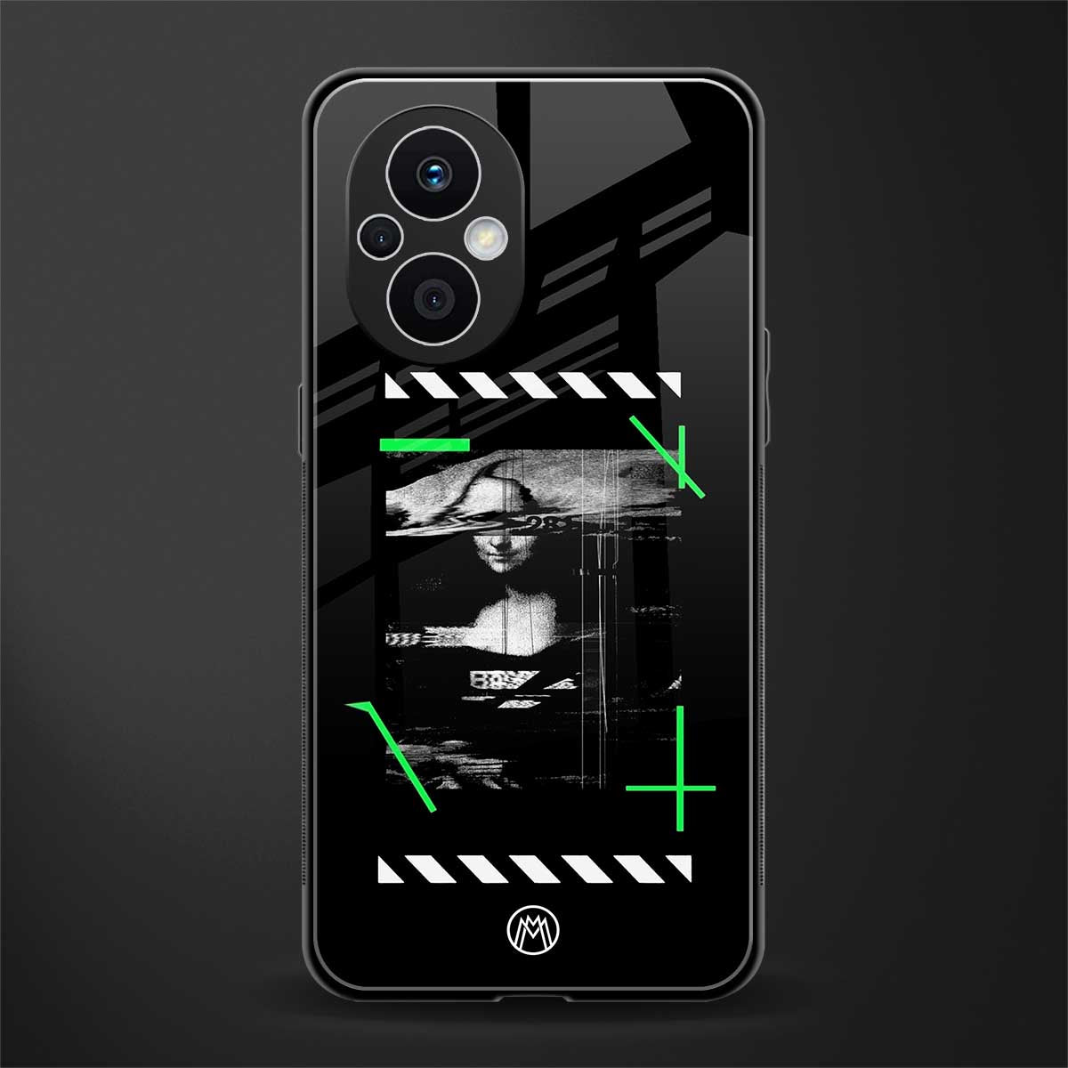 mona lisa art back phone cover | glass case for oppo f21 pro 5g