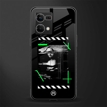 mona lisa art back phone cover | glass case for oppo f21 pro 4g