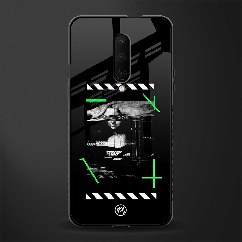 mona lisa art glass case for oneplus 7 pro image